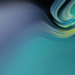 Samsung Dex With Paint Swirl Wallpaper