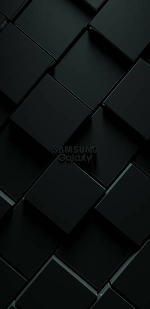 Samsung Galaxy 3d Dark Aesthetic Cubes Wallpaper