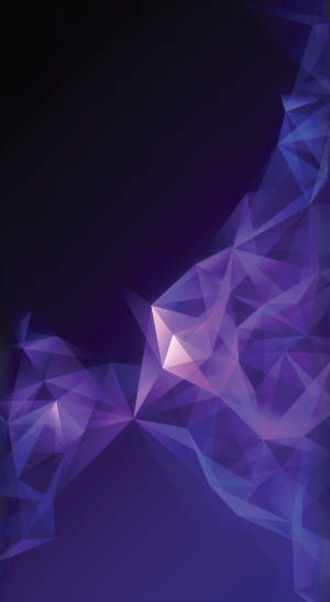 Samsung Galaxy 4k Purple Geometric Pattern Wallpaper