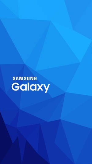 Samsung Galaxy Blue Low Poly Art Wallpaper