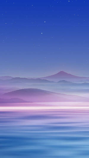 Samsung Galaxy J7 Mountain Ranges And Sky Wallpaper