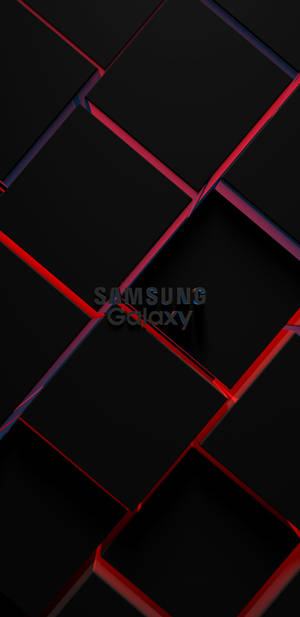 Samsung Galaxy Red And Black Wallpaper