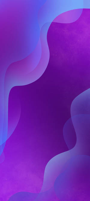 Samsung Galaxy S22 In Vibrant Violet Waves Wallpaper