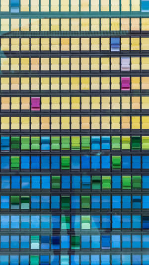 Samsung Galaxy S7 Edge Colorful Building Wallpaper