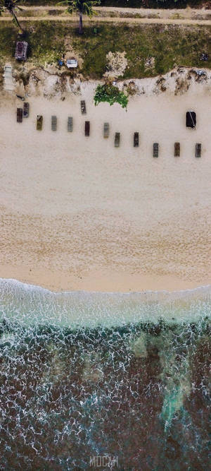 Samsung M31 Beach Wallpaper