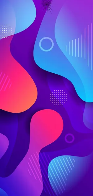Samsung S20 Ultra Magenta Liquid Wallpaper