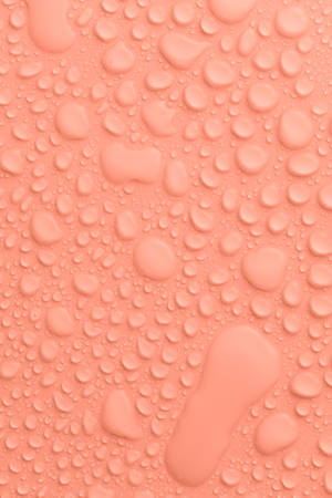 Samsung S20 Ultra Orange Droplet Wallpaper
