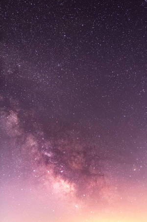 Samsung S20 Ultra Pink Cosmic Sky Wallpaper