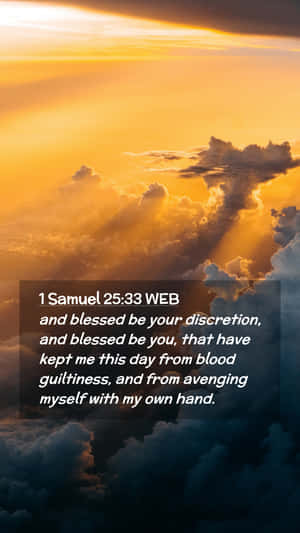 Samuel Bible Passage Serenity Prayer Wallpaper