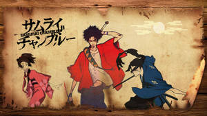 Samurai Champloo Scroll Heroes Wallpaper