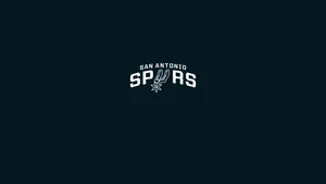 San Antonio Spurs Blue Logo Wallpaper