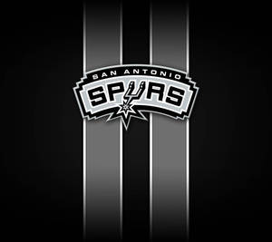 San Antonio Spurs Grey Logo Wallpaper