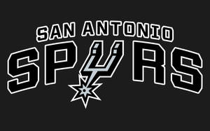 San Antonio Spurs Present Logo Wallpaper