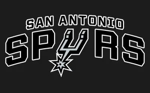 San Antonio Spurs Present Logo Wallpaper