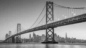 San Francisco Daytime Black And White Wallpaper