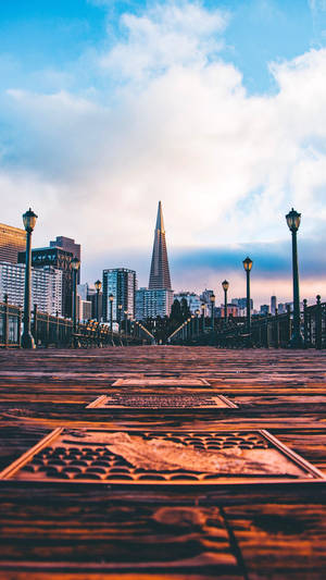 San Francisco Phone Transamerica Pyramid Wallpaper