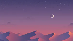 Sand Dunes Aesthetic Pink Desktop Wallpaper