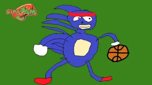 Sanic, The Classical Meme Magic Wallpaper