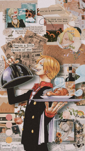 Sanji One Piece Aesthetic Wallpaper
