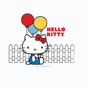 Sanrio Hello Kitty Balloons Wallpaper