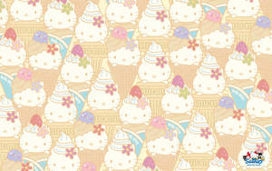 Sanrio Hello Kitty Ice Cream Wallpaper