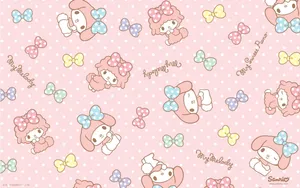 Sanrio My Melody Best Friends Wallpaper