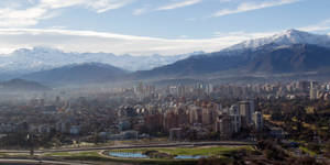 Santiago Chile Andes Wallpaper