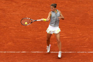 Sara Errani Clay Court Wallpaper