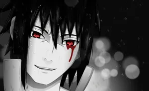 Sasuke Amaterasu Sharingan Wallpaper