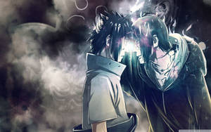 Sasuke And Itachi Uchiha Brothers Wallpaper