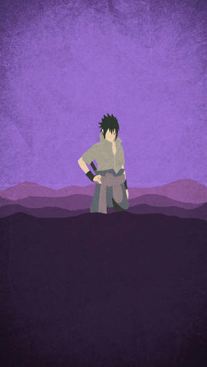 Sasuke Naruto Iphone Anime Vector Art Wallpaper
