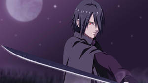 Sasuke Pfp At Night Wallpaper