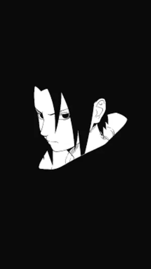 Sasuke_ Uchiha_ Minimalist_ Artwork Wallpaper