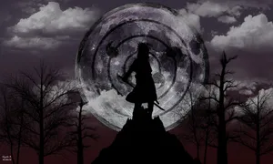 Sasuke Uchiha Silhouette Wallpaper