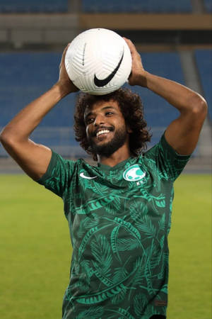 Saudi Arabia National Football Team Defender Al Shahrani Wallpaper