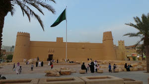 Saudi Arabia's Masmak Fort Wallpaper