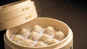 Savory Xiaolongbao From Din Tai Fung Wallpaper