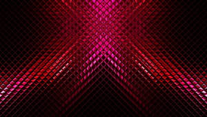 Scaled Dark Red Abstract Rhombus Wallpaper