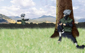 Scarecrow Kakashi Hatake Wallpaper