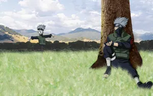 Scarecrow Kakashi Hatake Wallpaper