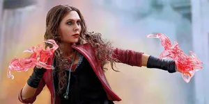 Scarlet Witch Takes Control Of The World With Her Impressive Magical Powers! Wallpaper