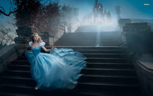 Scarlett Johansson As Cinderella Wallpaper