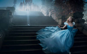 Scarlett Johansson Disney Cinderella Wallpaper