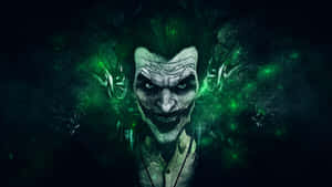Scary Intense Dangerous Joker Visualizer Wallpaper