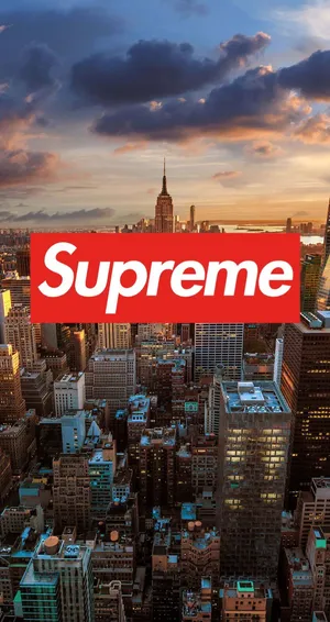 Scenic Cityscape Supreme Iphone Wallpaper