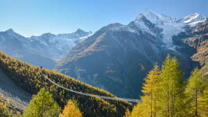 Scenic View Of The Swiss Alps Wallpaper