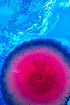 Science Colorful Pathogen Wallpaper