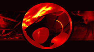 Scorching Thundercats Logo Wallpaper
