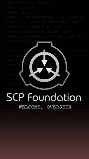 Scp Foundation Fanart Wallpaper