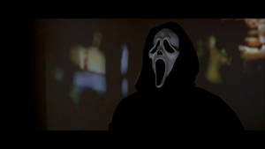 Scream Horror Scene Wallpaper